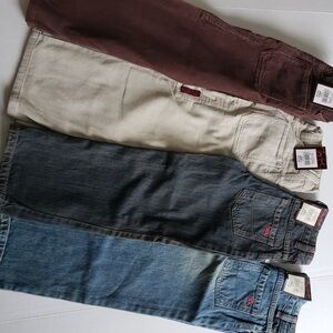 Boys Size 5 Tony Hawk Pants - 2 Corduroy & 2 Jeans.